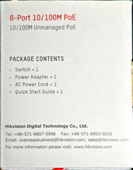 8 Port POE Ethernet Switch