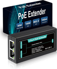 Extensor PoE de 2 puertos