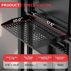 Estante para servidor de 1U