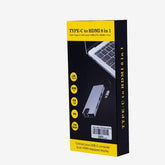 TYPE-C TO HDMI 8 IN 1 MULTIPORT 3.0 HUB