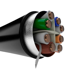 Cabo F/UTP Externo 4 Pares Cat6