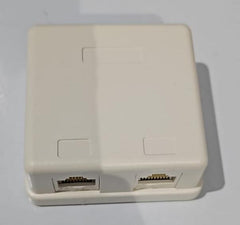 Keystone cargado de 2 puertos