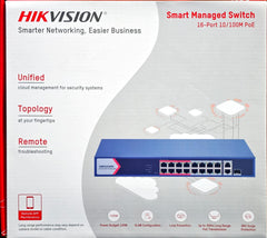 16 Port POE Ethernet Switch
