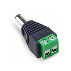 Conector macho de CC