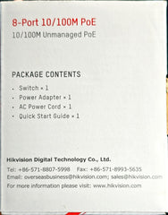 8 Port POE switch
