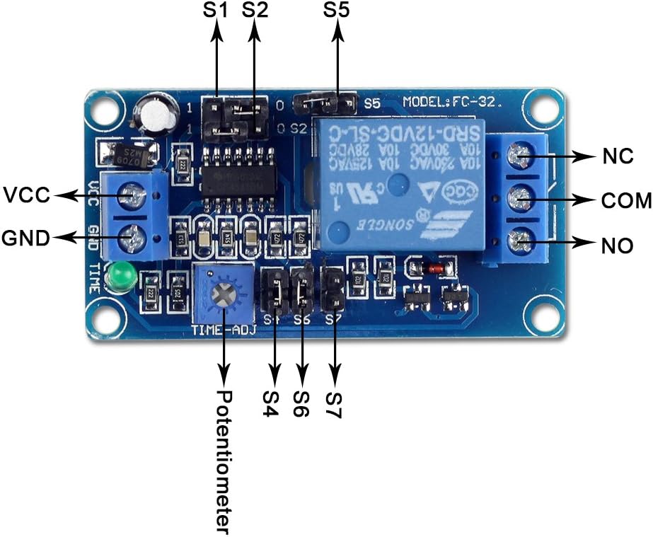 Time Delay Relay Module