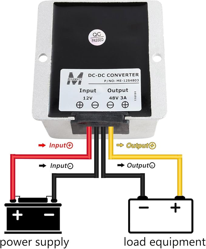 Voltage Converter DC/DC 12V to 48V
