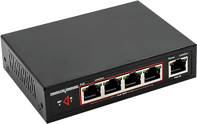 PoE Extender 4Port