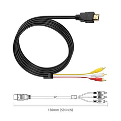 HDTV to 3RCA