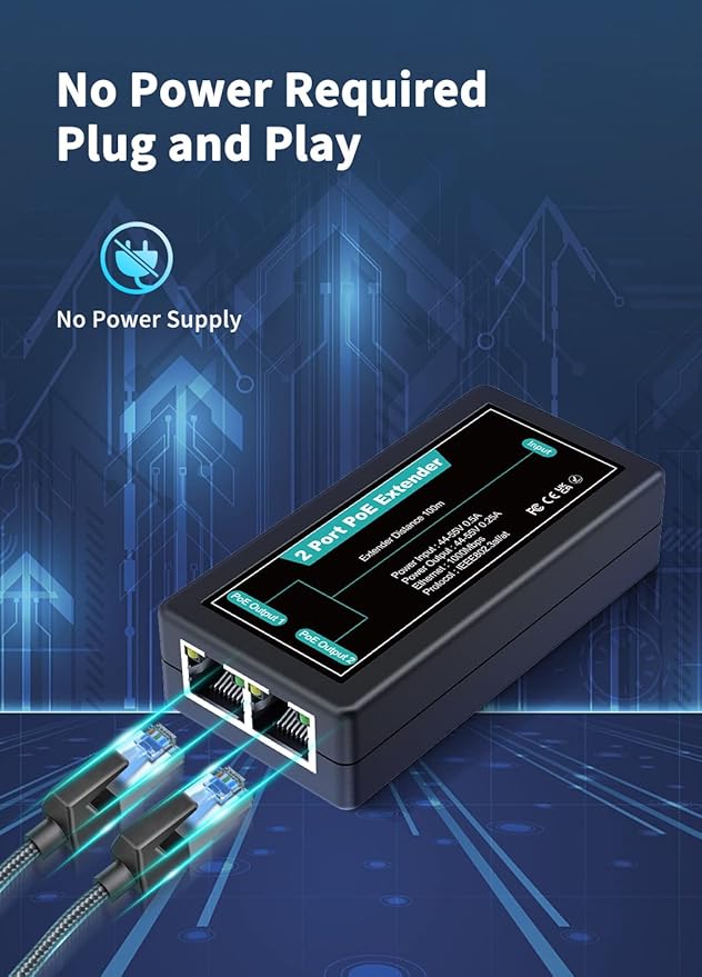 PoE Extender 2Port