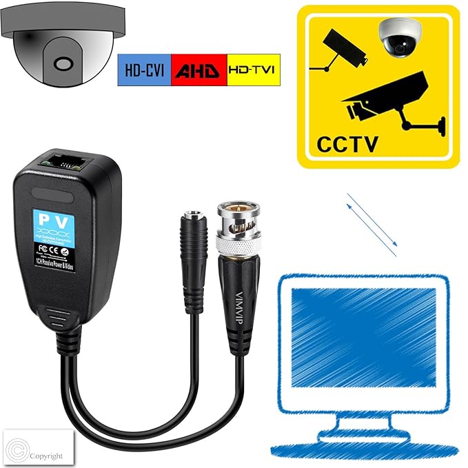 Video Balun RJ45