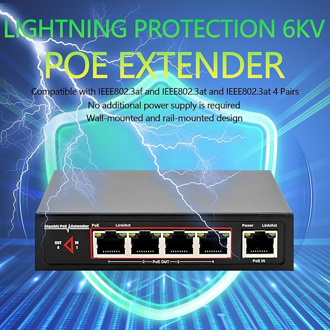 PoE Extender 4Port
