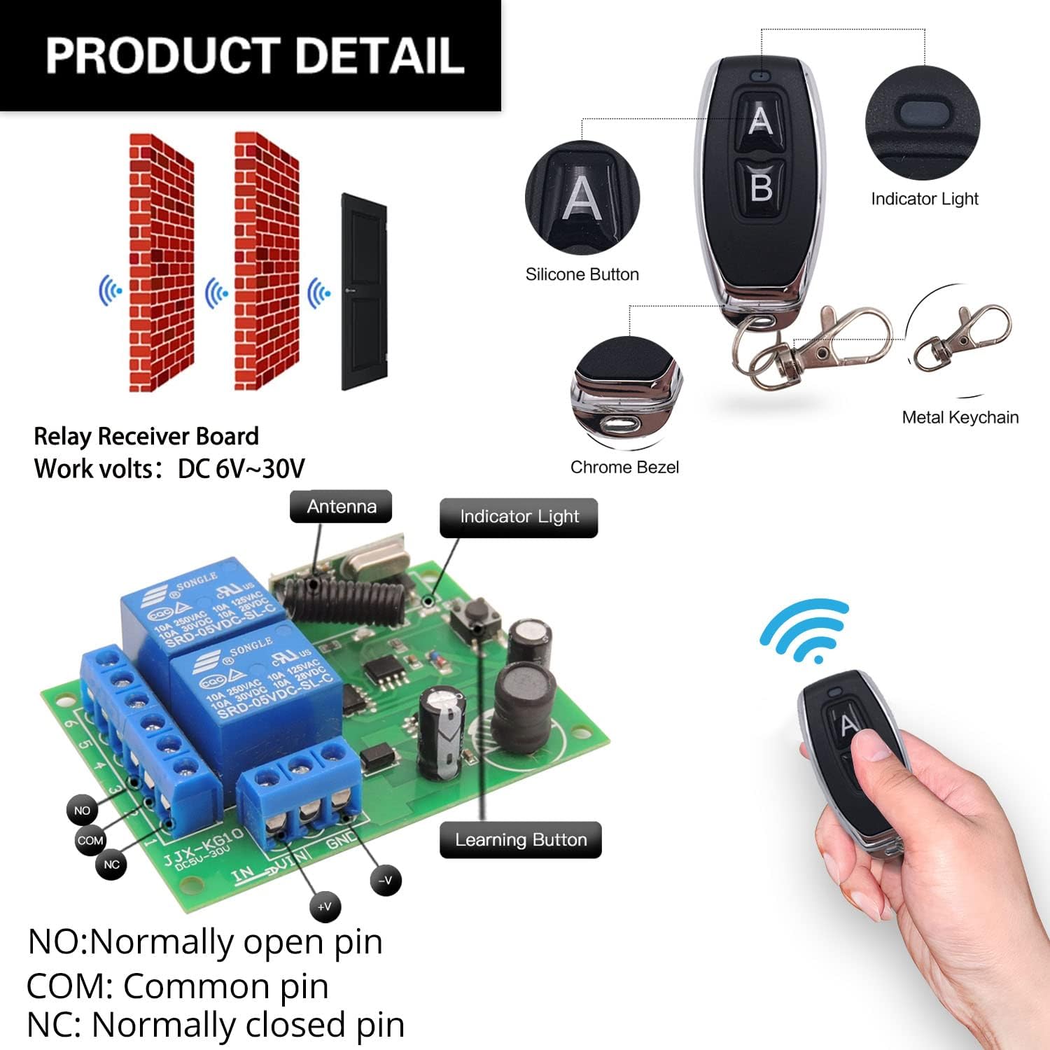 Wireless Relay Remote Control