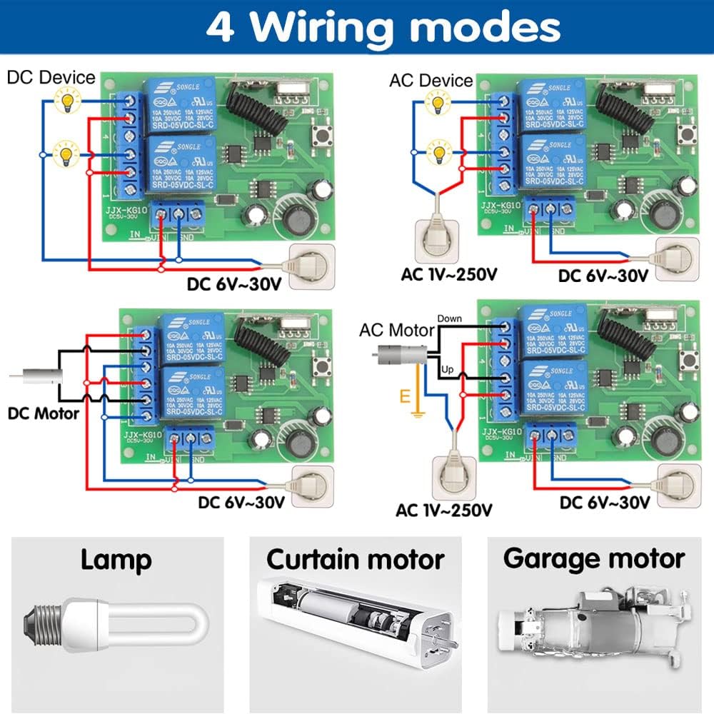 Wireless Relay Remote Control