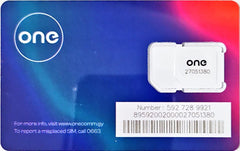 ONE SIM CARDS