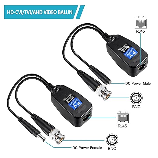 Video Balun RJ45