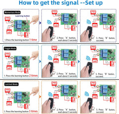 Wireless Relay Remote Control
