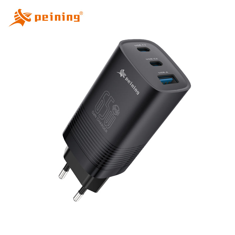 Dual USB-C+A 65W Fast Charger