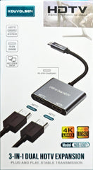3-in-1 Dual HDTV Expansion