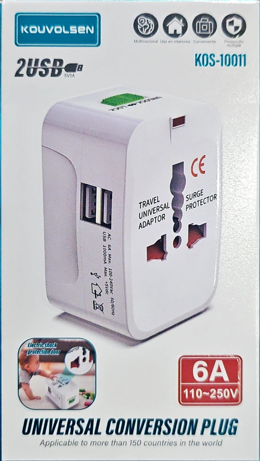 Tourism Universal Conversion Plug