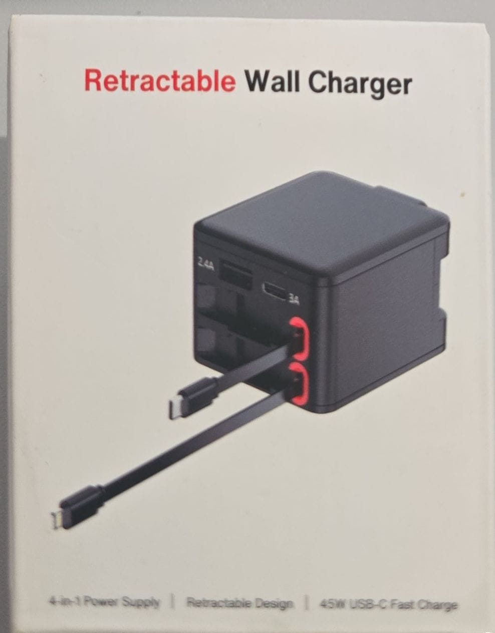 Retractable Wall Charger